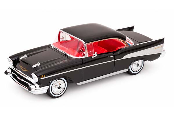 CHEVROLET BEL AIR COUPE 1957 BLACK / ШЕВРОЛЕ БЕЛ ЭЙР КУПЕ 1957 ЧЕРНЫЙ