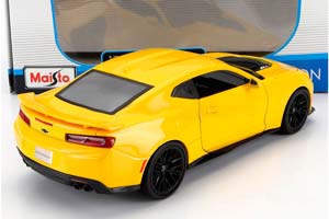 CHEVROLET CAMARO ZL1 COUPE 2017, YELLOW — фото 2