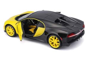 BUGATTI CHIRON / БУГАТТИ ШИРОН ЧЕРНО-ЖЕЛТЫЙ — фото 3