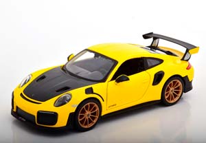 PORSCHE 911 991 II GT2 RS 2018, GELB/SCHWARZ