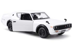NISSAN SKYLINE 2000GT-R (KPGC110) 1973 / НИССАН СКАЙЛАЙН БЕЛЫЙ — фото 4