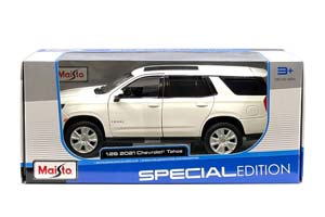 CHEVROLET TAHOE 2023 WHITE / ШЕВРОЛЕ ТАХО БЕЛЫЙ (МАСШТАБ 1:26) — фото 6