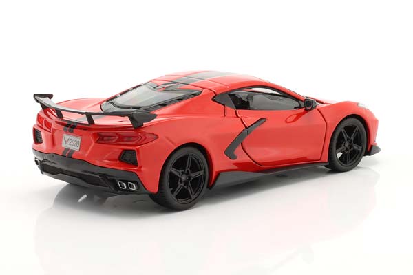 CHEVROLET CORVETTE STINGRAY COUPE HIGH WING (2020), RED