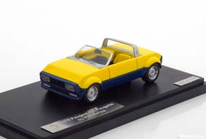 PEUGEOT 104 PEUGETTE PININFARINA SPIDER 1976 YELLOW BLUE — фото 1
