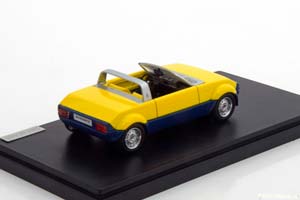 PEUGEOT 104 PEUGETTE PININFARINA SPIDER 1976 YELLOW BLUE — фото 2