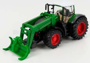 FENDT VARIO 1050 TRACTOR WITH FRONT LOGGING GRAB 2016, GREEN GREY RED