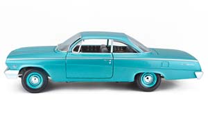 CHEVROLET BEL AIR 1962 BLUE / ШЕВРОЛЕ БЕЛЭЙР СИНИЙ МЕТАЛЛИК — фото 4