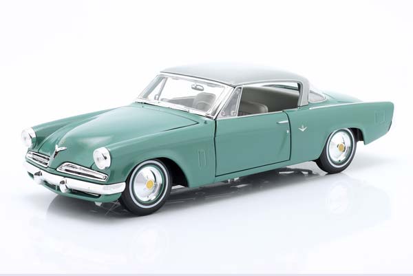 STUDEBAKER STARLINER 1953 MINT GREEN AND LIGHT GREY / СТУДЕБЕКЕР СТАРЛАЙНЕР 1953 МЯТНО-ЗЕЛЕНЫЙ СО СВЕТЛО-СЕРЫМ