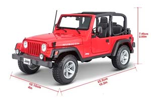 JEEP WRANGLER RUBICON RED / ДЖИП РЭНГЛЕР РУБИКОН КРАСНЫЙ — фото 3