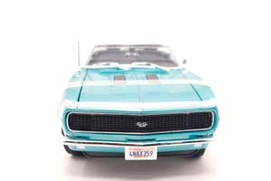 CHEVROLET CAMARO SS 396 CONVERTIBLE 1967 BLUE / ШЕВРОЛЕ КАМАРО СИНИЙ — фото 9