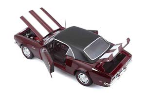 CHEVROLET CAMARO Z/28 COUPE 1968 DARK RED / ШЕВРОЛЕ КАМАРО З-28 ТЕМНО-КРАСНЫЙ — фото 2