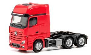 MERCEDES-BENZ ACTROS L GIGASPACE СЕДЕЛЬНЫЙ ТЯГАЧ, КРАСНЫЙ