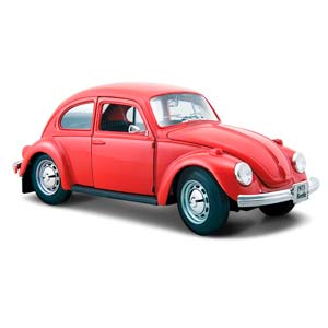 VW VOLKSWAGEN BEETLE 1973 RED
