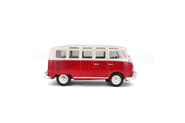 VOLKSWAGEN T1 VAN SAMBA RED CREAM / ФОЛЬКСВАГЕН T1 ФУРГОН САМБА КРАСНЫЙ КРЕМОВЫЙ — фото 2