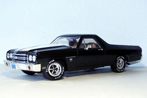 CHEVROLET EL CAMINO SS454 1970 BLACK / ШЕВРОЛЕ ЭЛЬ-КАМИНО ЧЕРНЫЙ — фото 4