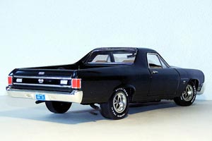 CHEVROLET EL CAMINO SS454 1970 BLACK / ШЕВРОЛЕ ЭЛЬ-КАМИНО ЧЕРНЫЙ — фото 2