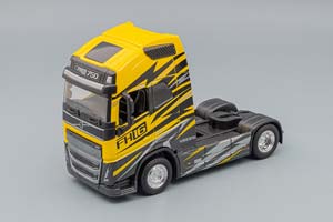 VOLVO FH16 750 TRACTOR TRUCK 2-ASSI 2020, YELLOW GREY