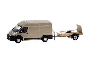 DODGE RAM PROMASTER 2500 CARGO HIGH ROOF С ПРИЦЕПОМ 2019 (ДЛИНА МОДЕЛИ 6-10 СМ)