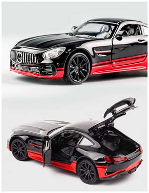 MERCEDES-BENZ AMG GT, ЧЁРНЫЙ — фото 2