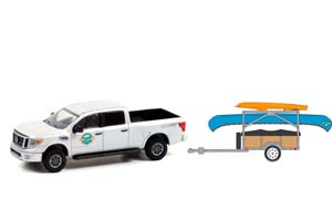 NISSAN TITAN XD PRO-4X WHITEWATER CANOE RENTAL С ПРИЦЕПОМ ДЛЯ КАНОЕ 2019 (ДЛИНА МОДЕЛИ 6-10 СМ)