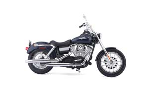 HARLEY-DAVIDSON FXDBI DYNA STREET BOB 2006 BLUE METALLIC / ХАРЛЕЙ ДЭВИДСОН ДИНА СТРИТ БОБ ЧЕРНЫЙ  (ДЛИНА 18 СМ) — фото 4