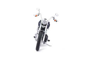 HARLEY-DAVIDSON FXDBI DYNA STREET BOB 2006 BLUE METALLIC / ХАРЛЕЙ ДЭВИДСОН ДИНА СТРИТ БОБ ЧЕРНЫЙ  (ДЛИНА 18 СМ) — фото 6