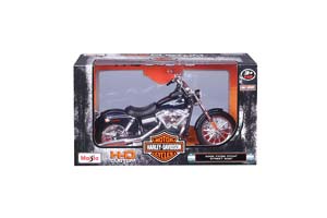 HARLEY-DAVIDSON FXDBI DYNA STREET BOB 2006 BLUE METALLIC / ХАРЛЕЙ ДЭВИДСОН ДИНА СТРИТ БОБ ЧЕРНЫЙ  (ДЛИНА 18 СМ) — фото 8