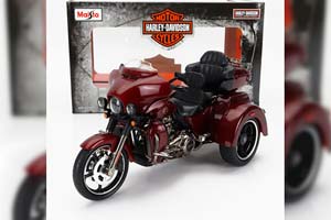 HARLEY-DAVIDSON CVO TRI GLIDE 2021 RED MET