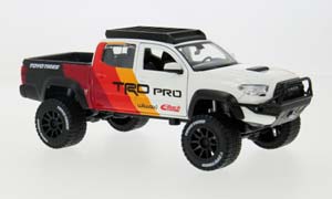 TOYOTA TACOMA TRD PRO, WHITE/RED