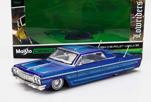 CHEVROLET IMPALA SS CUSTOM 1964, BLUE