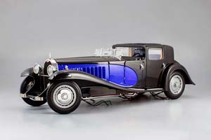 BUGATTI TYP 41 ROYALE COUPE DE VILLE (BLUE/BLACK) / БУГАТТИ ТИП-41 РОЯЛЬ КУПЕ ДЕ ВИЛЬ — фото 3