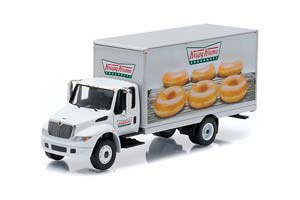 INTERNATIONAL DURASTAR BOX VAN KRISPY KREME (FOOD VAN) 2015 (ДЛИНА МОДЕЛИ 10-15 СМ)