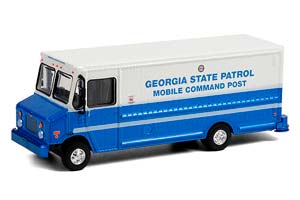 GRUMMAN OLSON STEP VAN 2019 GEORGIA STATE PATROL MOBILE COMMAND POST 2019 (ПОЛИЦИЯ) (ДЛИНА МОДЕЛИ 6-10 СМ)