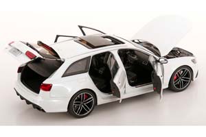AUDI RS6 AVANT WHITE METALLIC — фото 5