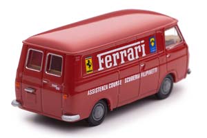FIAT 238 ФУРГОН 1966 FERRARI КРАСНЫЙ (ДЛИНА МОДЕЛИ 3-5 СМ) — фото 4