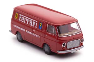 FIAT 238 ФУРГОН 1966 FERRARI КРАСНЫЙ (ДЛИНА МОДЕЛИ 3-5 СМ) — фото 7