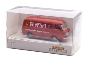 FIAT 238 ФУРГОН 1966 FERRARI КРАСНЫЙ (ДЛИНА МОДЕЛИ 3-5 СМ) — фото 9