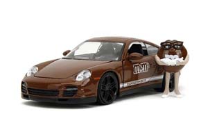 PORSCHE 911 TURBO WITH M&M'S BROWN FIGURE 2007