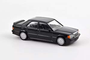 MERCEDES-BENZ 190E 2.3-16V (W201) 1984 BLACK METALLIC