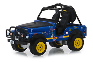 JEEP CJ-5 4Х4 #44 BAJA CRAGAR 1971 BLUE (ДЛИНА МОДЕЛИ 6-10 СМ)