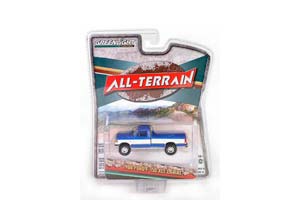 FORD F-150 XLT LARIAT 1988 BLUE/WHITE (ДЛИНА МОДЕЛИ 6-10 СМ) — фото 2
