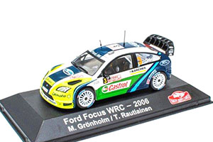 FORD FOCUS WRC #3 M.GRONHOLM/T.RAUTIAINEN WINNER RALLY MONTE CARLO 2006