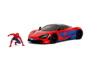 MCLAREN 720S WITH SPIDEMAN FIGURE