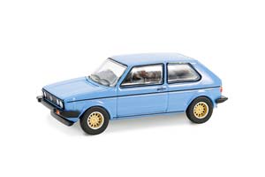 VW GOLF I 1982 MONACO BLUE (ДЛИНА МОДЕЛИ 6-10 СМ)