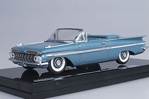 CHEVROLET IMPALA OPEN CONVERTIBLE 1959 CROWN SAPPHIRE — фото 12