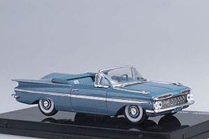 CHEVROLET IMPALA OPEN CONVERTIBLE 1959 CROWN SAPPHIRE — фото 7
