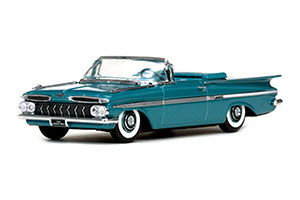 CHEVROLET IMPALA OPEN CONVERTIBLE 1959 CROWN SAPPHIRE