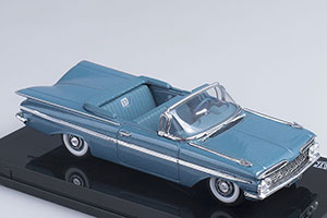 CHEVROLET IMPALA OPEN CONVERTIBLE 1959 CROWN SAPPHIRE — фото 2