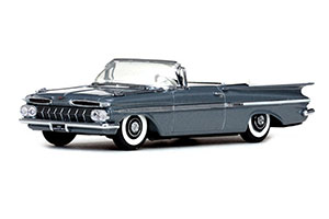 CHEVROLET IMPALA OPEN CONVERTIBLE 1959 GRECIAN GREY — фото 1