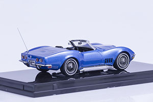 CHEVROLET CORVETTE OPEN CONVERTIBLE 1968 LEMANS BLUE — фото 3